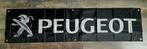 Peugeot banner vlag 46x180 cm en wieldopstickers 56mm, Verzamelen, Automerken, Motoren en Formule 1, Nieuw, Auto's, Ophalen of Verzenden