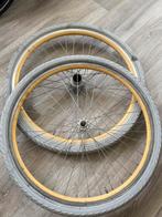 2 26inch fiets wielen met harde binnenband, Ophalen, Gebruikt, Algemeen, Wiel