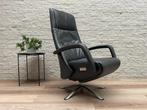 De Tekomst Twice elektrische relax fauteuil relaxstoel, Huis en Inrichting, Fauteuils, Leer, Zo goed als nieuw, 50 tot 75 cm, Ophalen