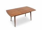 Vintage teakhouten tafel 4 midcentury uitschuifbaar eettafel, Ophalen of Verzenden