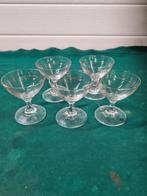 borrelglaasjes 5 stuks 0.2cl op voet, Verzamelen, Glas en Borrelglaasjes, Ophalen of Verzenden, 'T Olde Gre-j, Info@toldegrej.nl