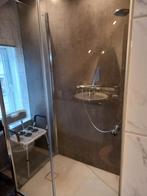 glazen douchecabine, Huis en Inrichting, Badkamer | Complete badkamers, Ophalen, Zo goed als nieuw