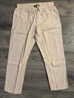 Norah linnen broek - maat 38, Maat 38/40 (M), Beige, Ophalen of Verzenden, Zo goed als nieuw