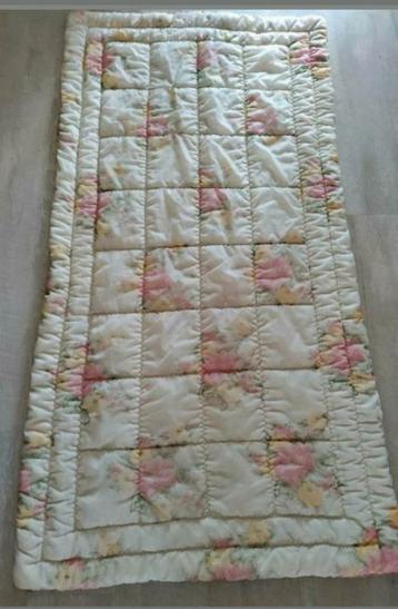 SPREI, Vintage,bed,RETRO,185x96 cm,1960,Terlenka 100%,bloem beschikbaar voor biedingen