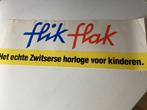 Sticker Flik Flak horloges voor kinderen, Merk, Zo goed als nieuw, Verzenden