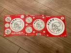 3 ajax stickervellen, Verzamelen, Sportartikelen en Voetbal, Ophalen of Verzenden, Zo goed als nieuw, Ajax