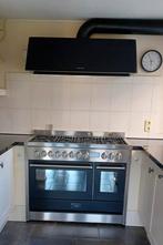 Gasfornuis met dubbele oven, Witgoed en Apparatuur, Fornuizen, Ophalen, Gebruikt, 60 cm of meer, Gas