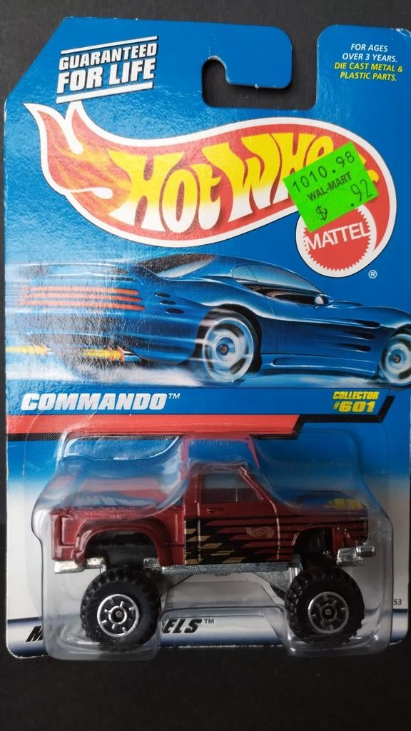 Chevrolet Blazer Commando 1:64 3inch Hotwheels Pol, Hobby en Vrije tijd, Modelauto's | Overige schalen, Auto, Verzenden, Nieuw