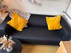 Ikea (KLIPPAN) lage zwarte bank, Huis en Inrichting, Banken | Bankstellen, Ophalen, 150 tot 200 cm, Tweepersoons, 75 tot 100 cm