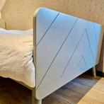 Gaaf eenpersoons bed 90 x 200 groen met mat goud, 90 cm, Eenpersoons, Ophalen of Verzenden, Zo goed als nieuw