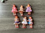 Gehaakte jurkjes voor popjes van 7/8 cm o.a  Ari popjes, Verzamelen, Poppen, Verzenden, Nieuw, Kleertjes