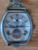 Heren horloge Ascot Sevilla automatisch, Ophalen of Verzenden, Gebruikt, Staal, Overige merken