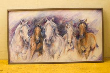 Schilderij van paarden 48487 beschikbaar voor biedingen