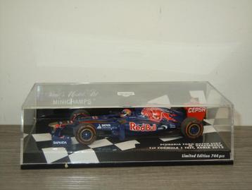 Scuderia Toro Rosso STR7 M Verstappen 2012 - Minichamps 1:43 beschikbaar voor biedingen