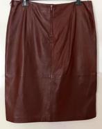Claudia Strater leren rok maat 42[dmv], Kleding | Dames, Rokken, Bruin, Maat 42/44 (L), Ophalen of Verzenden, Zo goed als nieuw