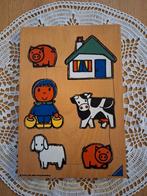 Oude houten boerderij puzzel van Dick Bruna, Antiek en Kunst, Curiosa en Brocante, Ophalen of Verzenden