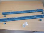 2x Luxaflex Jaloezieën 100cm x 130cm 16mm lamellen, Huis en Inrichting, Ophalen, Gebruikt, Blauw, 100 tot 150 cm