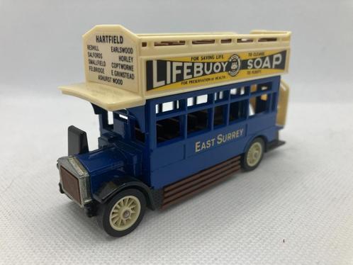 A.E.C. "s" Type Omnibus "Lifebuoy Soap" - 1922 - Matchbox, Hobby en Vrije tijd, Modelauto's | 1:43, Gebruikt, Bus of Vrachtwagen