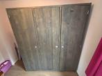 Kast steigerhout, Huis en Inrichting, Kasten | Kledingkasten, Ophalen, Gebruikt, 200 cm of meer, 150 tot 200 cm