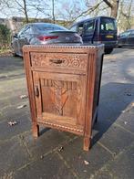 Antiek nachtkastje Franse School, Ophalen, Gebruikt, Minder dan 45 cm, 70 cm of meer