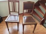Vintage stoelen 3 verschillende, Antiek en Kunst, Ophalen