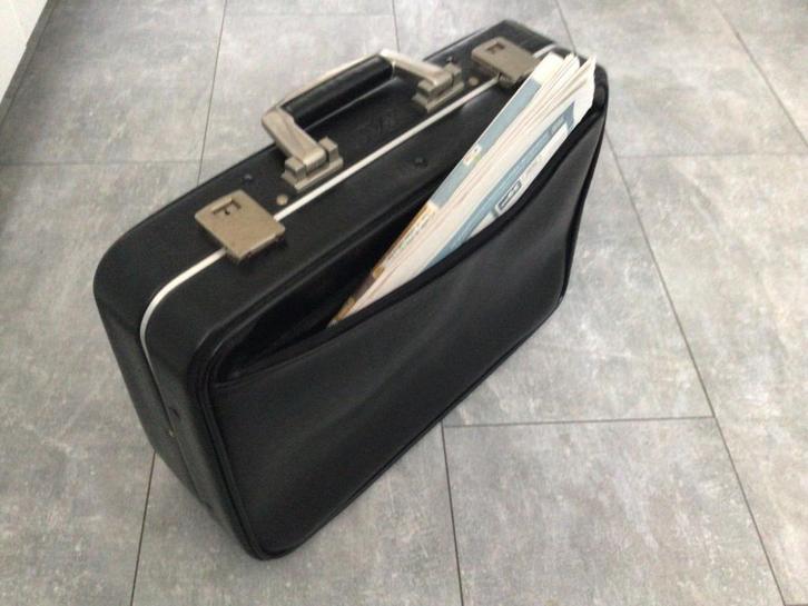 SAS Pilotenkoffer Vintage, Verzamelen, Luchtvaart en Vliegtuigspotten, Zo goed als nieuw, Overige typen, Ophalen of Verzenden