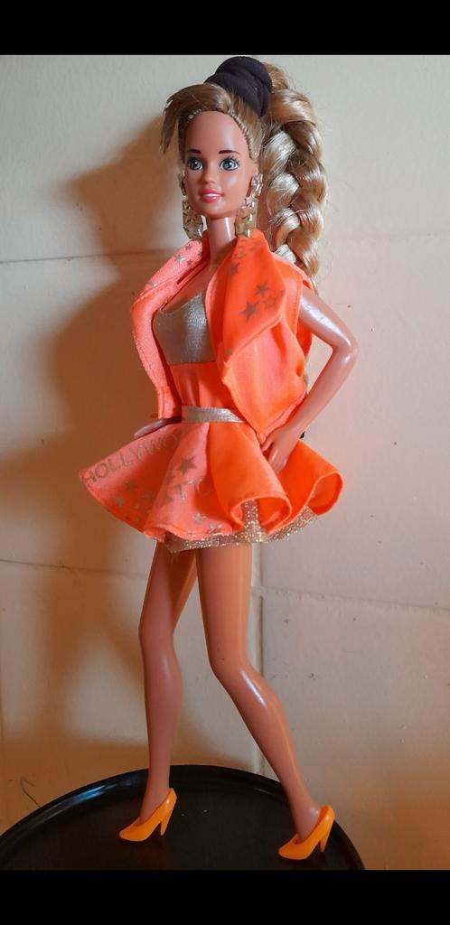 Hollywood hair barbie Teresa jaren 90 ZGAN, Kinderen en Baby's, Speelgoed | Poppen, Zo goed als nieuw, Barbie, Ophalen of Verzenden