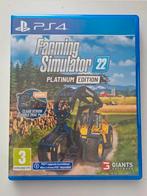 Farming Simulator 22 Platinum Edition PS4, Spelcomputers en Games, Games | Sony PlayStation 4, 1 speler, Ophalen of Verzenden
