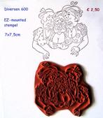 Diversen 600 EZ-mounted stempel, Ophalen of Verzenden, Gebruikt, EZ-mounted stempel