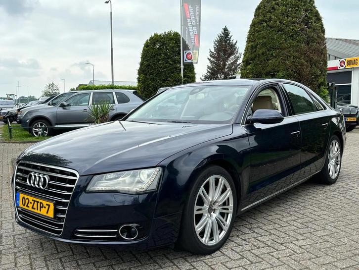 Audi A8 4.0 TFSI V8 420PK Quattro 2013 Pro Line+ NL auto, Auto's, Audi, Bedrijf, A8, 4x4, ABS, Achteruitrijcamera, Airbags, Boordcomputer