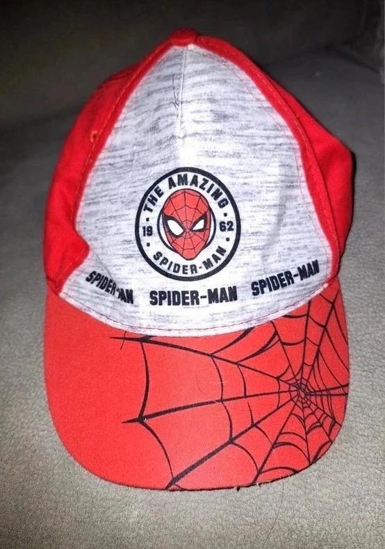 Marvel Spiderman pet 52 cm rood, Kinderen en Baby's, Kinderkleding | Petten en Hoeden, Zo goed als nieuw, Jongen of Meisje, 104 of kleiner