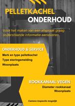 Pelletkachel onderhoud, Huis en Inrichting, Kachels, Ophalen of Verzenden, Zo goed als nieuw, Overige brandstoffen, Pelletkachel