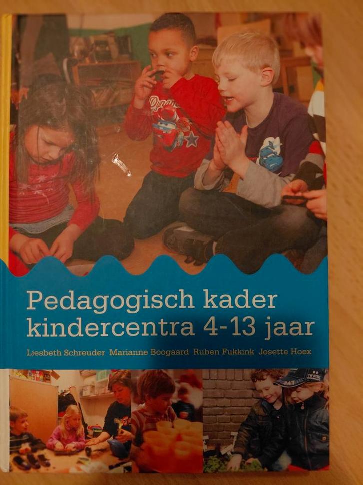 Pedagogisch kader kindercentra 4-13 jaar, Boeken, Studieboeken en Cursussen, Zo goed als nieuw, Ophalen of Verzenden