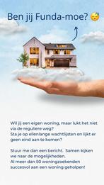 Ben je Funda-moe Wij helpen je aan een woning!No cure,no pay, Huizen en Kamers, Den Haag