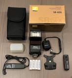 Nikon Speedlight SB-600 flitser met afst bediening en toebeh, Audio, Tv en Foto, Fotografie | Flitsers, Ophalen of Verzenden, Zo goed als nieuw
