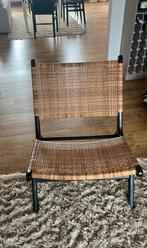 HKliving fauteuil 64x75x79, Huis en Inrichting, Fauteuils, Ophalen, Zo goed als nieuw, Hout, 50 tot 75 cm