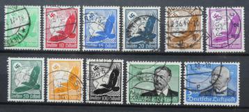 1934 Duitse Rijk 529-539 gebruikt (B32-7) beschikbaar voor biedingen