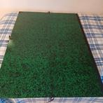 Te koop groene tekenmap. 106x75 cm., Ophalen, Zo goed als nieuw, Overige typen