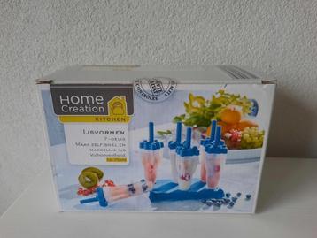 NIEUW! Home Creation IJsvormen Zelf IJsjes maken beschikbaar voor biedingen
