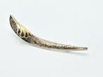 Modernistische Zilveren Broche, Verzenden, ., ., .
