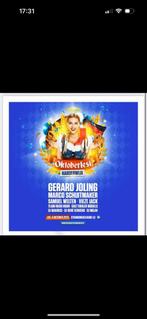 Gezocht; VIP ticket Oktoberfest Harderwijk., Tickets en Kaartjes, Evenementen en Festivals, Eén persoon