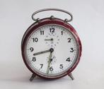 Vintage Junghans mechanische wekker, Italy van de 60 jaren., Ophalen of Verzenden