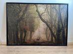 Foto in lijst IKEA hert - 140 x 200 cm, Huis en Inrichting, Woonaccessoires | Schilderijen, Tekeningen en Foto's, Ophalen, 125 cm of meer