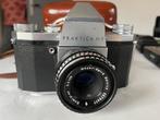 Praktica IV F met Meyer-Optik Görlitz 28/50mm en tas, Ophalen of Verzenden, Spiegelreflex, Overige Merken