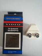Sound & Vision TV Antenne Verdeelplug [Nieuw], Ophalen of Verzenden, Nieuw, 2 tot 5 meter, Coaxiale kabel