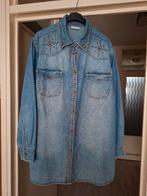 Jeans blouse Ullapopken 54/56, Kleding | Dames, Grote Maten, Ophalen of Verzenden, Zo goed als nieuw, Blauw, Blouse of Tuniek