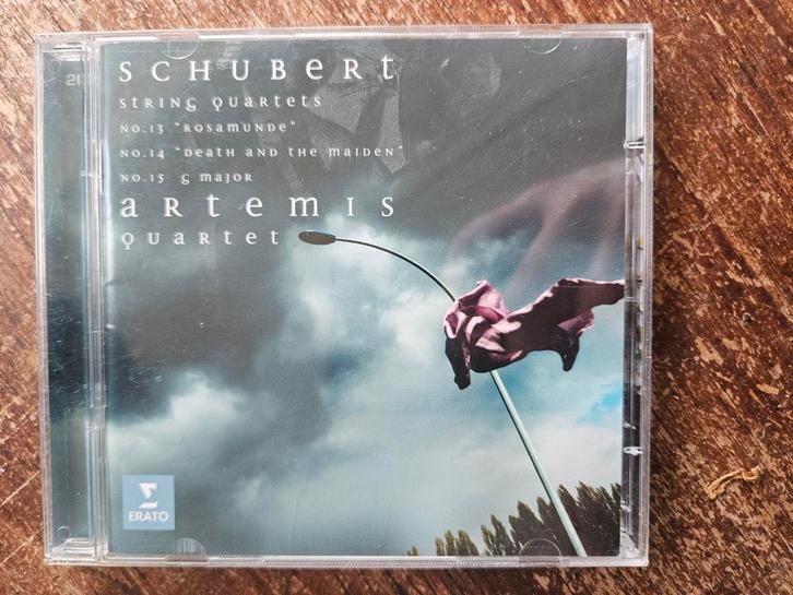 Schubert, Cd's en Dvd's, Cd's | Klassiek, Zo goed als nieuw, Kamermuziek, Romantiek, Ophalen of Verzenden