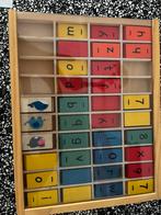 Leuke houten letterbak 4-6 jaar, Kinderen en Baby's, Speelgoed | Educatief en Creatief, Ophalen of Verzenden, Zo goed als nieuw