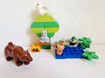 Duplo bosdieren dieren eend eekhoorn vogel bruine beer, Kinderen en Baby's, Speelgoed | Duplo en Lego, Ophalen of Verzenden, Gebruikt