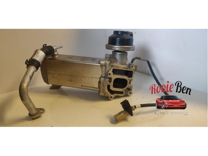EGR koeler van een Audi A6, Auto-onderdelen, Uitlaatsystemen, Audi, Gebruikt, 3 maanden garantie, Ophalen of Verzenden